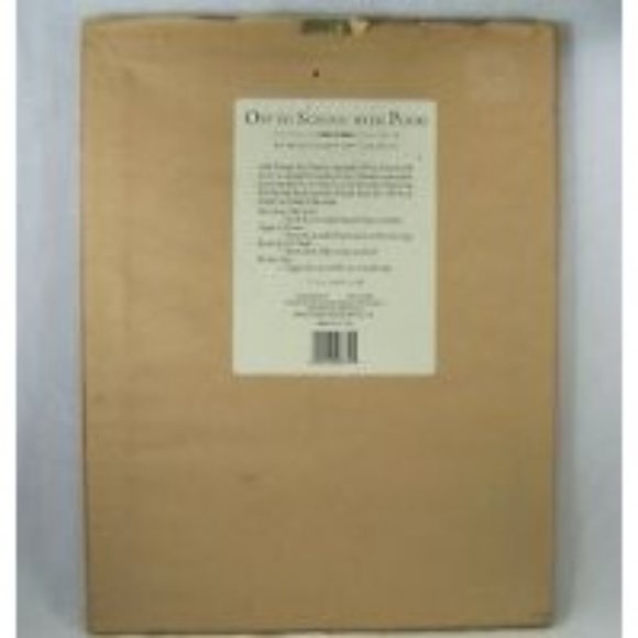 Disney Pooh Framed Print Off To School 1 in a series of 4 - Picture 3 of 4